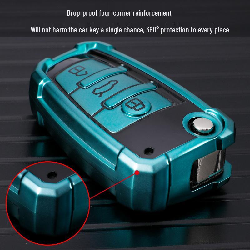 Volkswagen Key Case for Tiguan L, Lavida Plus, Tayron, Tayron X, Teramont, Lamando, Golf 7 - Key Bag Shell