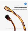 High-End Women's Retro Double Bridge Square Sunglasses