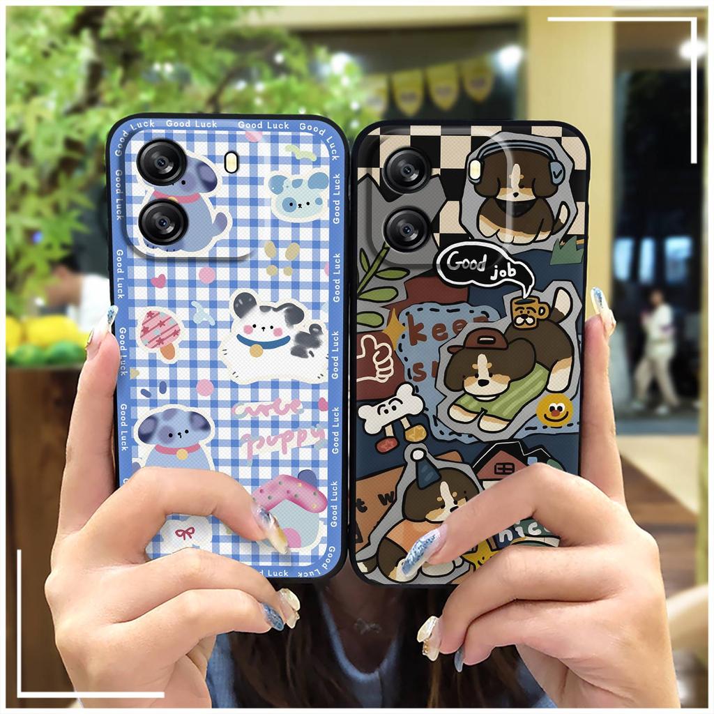 Cartoon Full wrap Phone Case For Blackview Wave 6C Soft case Durable Graffiti Silicone Shockproof Anti-dust Waterproof