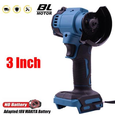 מתאים לסוללת מקיטה 18V, זוויתנית מיני 3 אינץ', מכונת חיתוך, כלי עבודה חשמליים אלחוטיים לחיתוך, השחזה, ליטוש