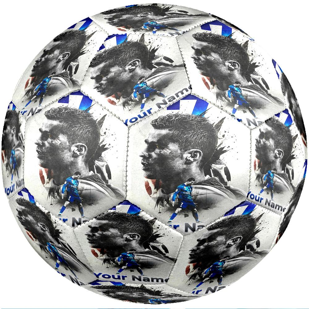 Cristiano Ronaldo Taglia Moda 5 Pallone da Calcio Resistente all'Usura Antiscivolo per Allenamento Sportivo Uso Ricreativo