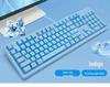 Sensoni Silent Mechanical Keyboard: Wired, Backlit USB for Office & Gaming