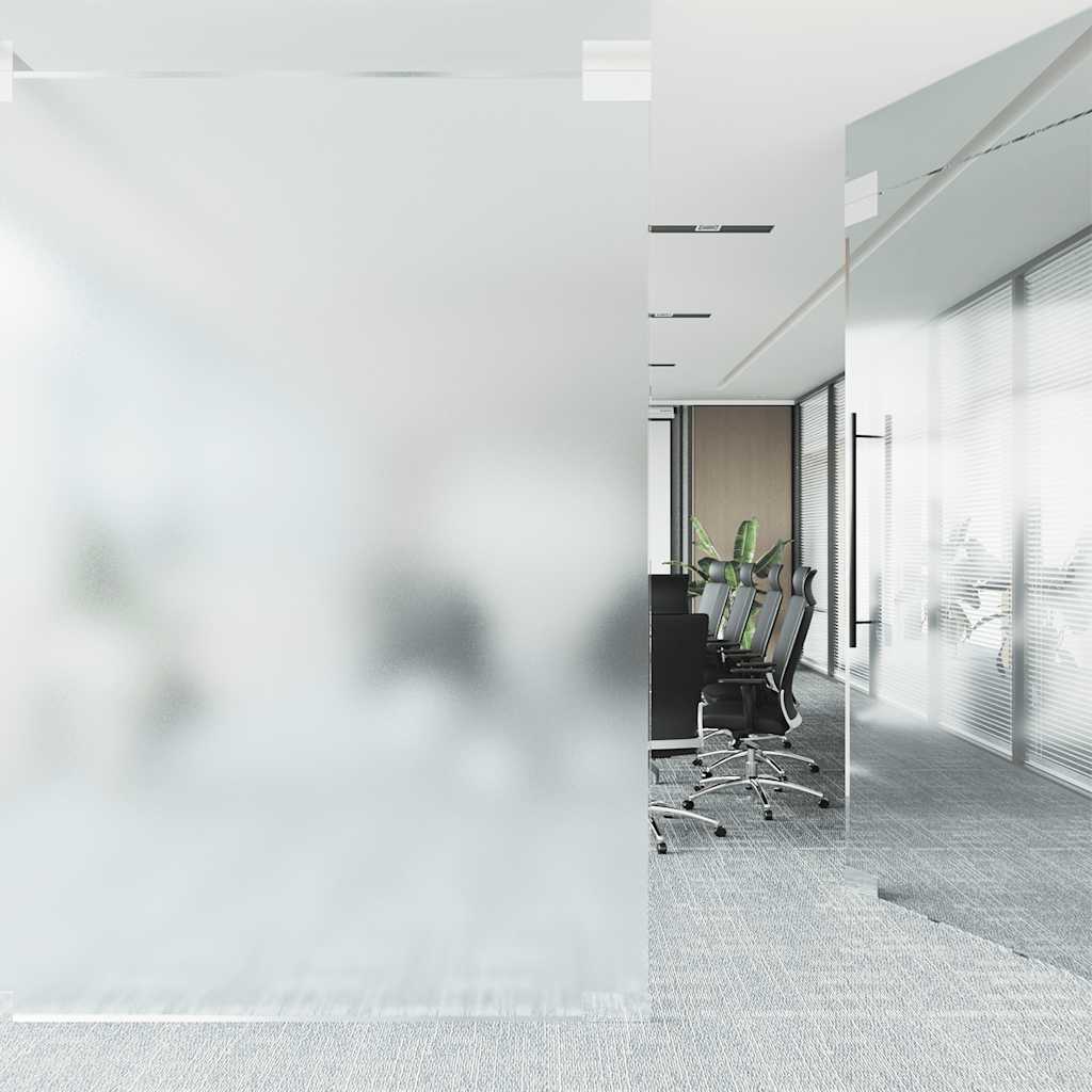 Window Films 3 Pieces Static Matte Grey PVC