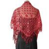 Tassels Sequins Tassel Shawls Capes Belly Dancing Scarf Shiny Triangle Shawl  Belly Dancing Belt