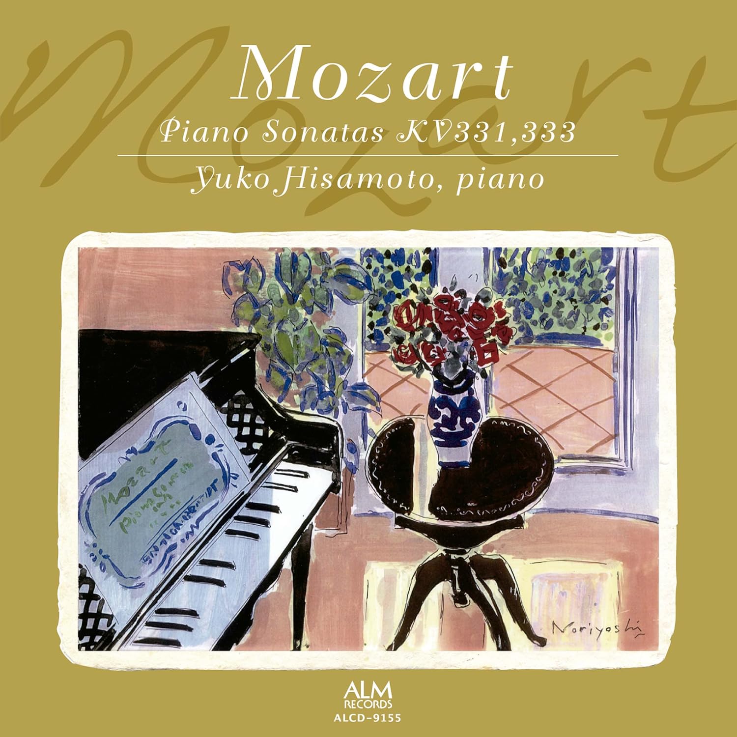 

CD YUKO HISAMOTO - The Elegant Mozart ALCD9155PROMO ALM Japan ObiClassical Used