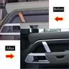 For Land Rover Defender 90 Matte Silver Inner Door Armrest 2020-2023 Cover Trim