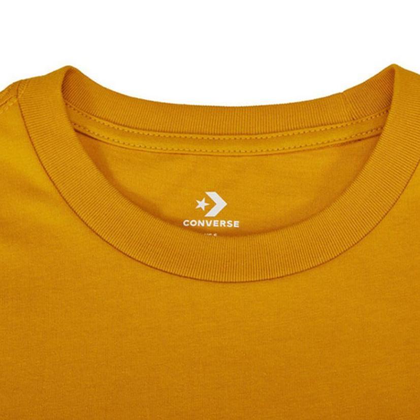 Converse Set-in Sleeve T-Shirt Men's Yellow 10022855-A03