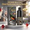 Silver Gray Home Hairdressing Coloring Shampoo Plant Extract Softening Scalp Care Two-in-one Color Cream 120ml