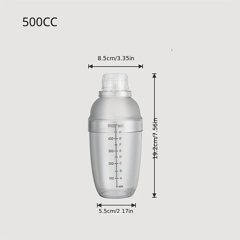 

1PC Milk Tea and Lemon Tea Splash Proof Mixing Bottle, Transparent and Easy To Use, Beverage Mixing Tool, Household Kitchen Tool