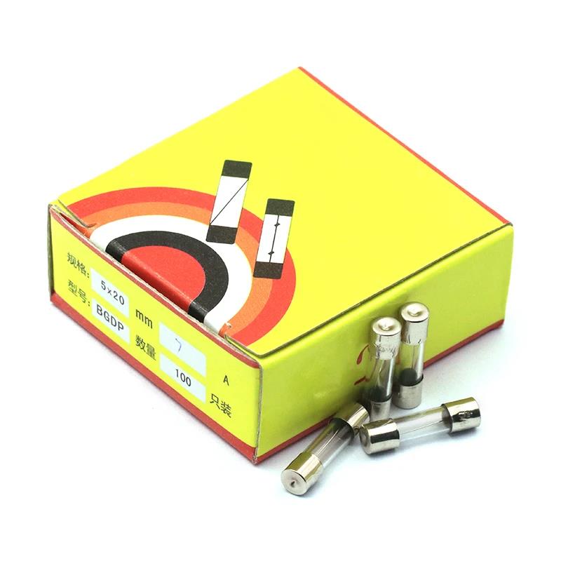 20pcs Glass Tube Fuse 5x20MM 5A 6A 6.3A 7A 8A 10A 12A 15A 20A 30A 250V Fast Blow Fuses Fusibles Fuses4