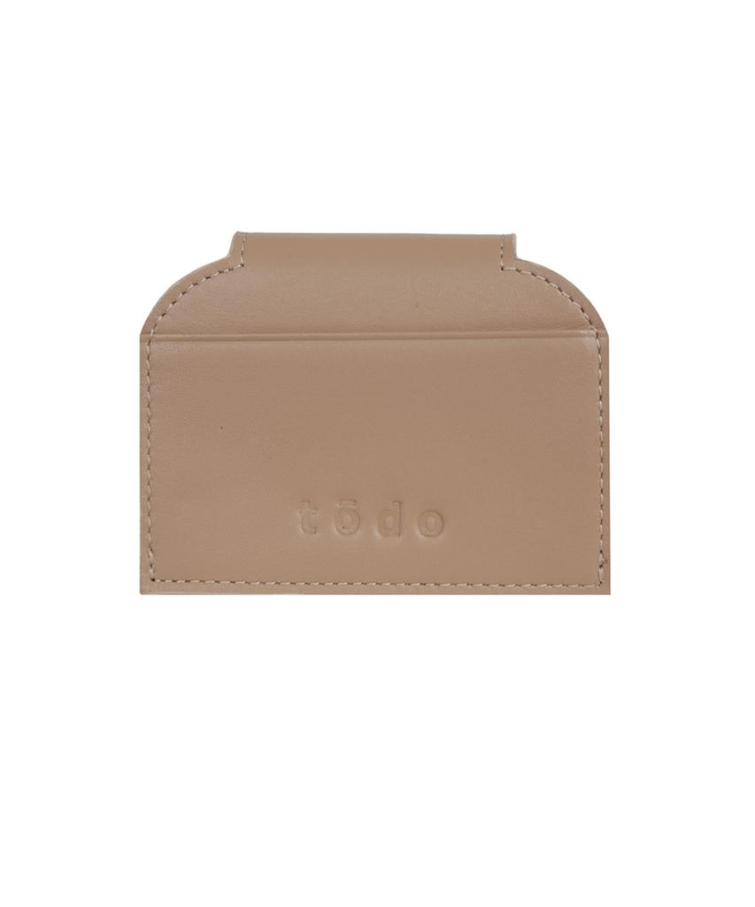 Todo Beige Card Wallet
