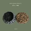 Beret Stylish Wool For Women Leopard Print Warm Fall And Winter Hat Trendy