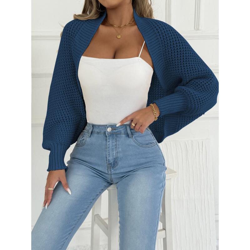 

Женский кардиган свободного кроя, повседневный, теплый, шаль, свитер, пальто синий