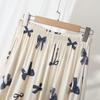 Modal Women's Printed Slimming Loose Fit Plus Size Casual Pants for Spring and Summer