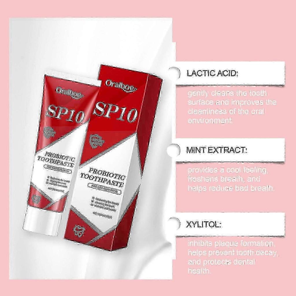 Sp10 Probiotic Toothpaste, Sp-10 Toothpaste, Probiotic Toothpaste Sp-10- Deep Cleaning Care, Toothpaste