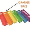 Stackable Storage Tray Colorful Plastic Pencil Basket Classroom Organizer For Pencils Crayons Small Stationery Desk Organization