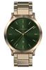 Lilianthal Berlin Gold Made In Men's Watch, Date, Germany, H1-013-B043R20