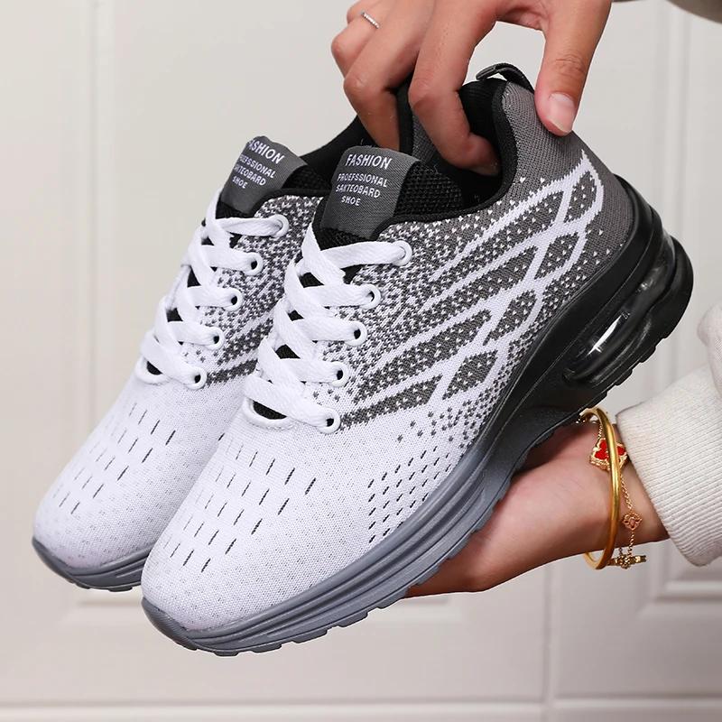 MAEDEF Women's Sneakers Running Shoes Breathable Mesh Non Slip Soft Sole Comfortable Casual Shoes Women Outdoor Walking Sneakers