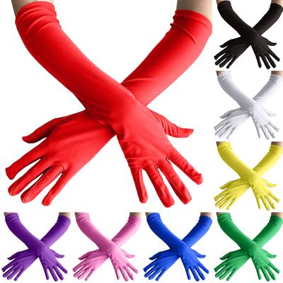 Ladies' Holiday Party Collective Performance Bar Dance Dress Up Gloves