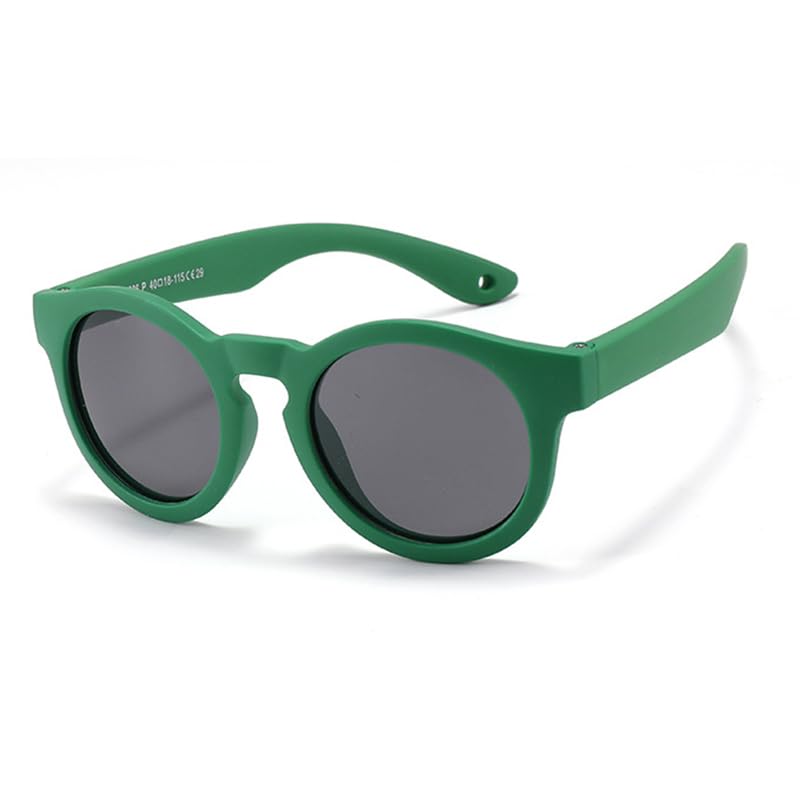 

FEISEDY Polarized UV400 TPEE Perfect for and TAC UV B1289 Kids Sunglasses, Protection, Ultra-Lightweight, 17g, Frame, Baseball, Fishing, зелёный