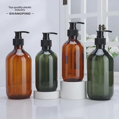 300/500ml Refillable Bottles for Shampoo, Shower Gel, Cleansing Hand Soap, and Body Lotion.