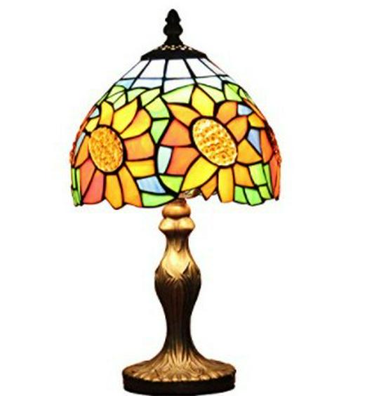 Tiffany Style Desk Lamp for Bedroom, Living Room, or Children's Room Night Light
