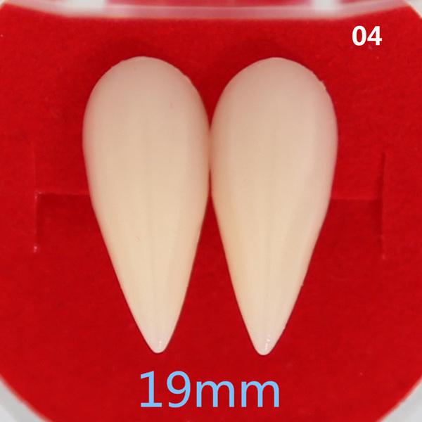 Clown Dress Vampire Teeth Halloween Party Dentures Props Zombie Devil Fangs Tooth With Dental Gum