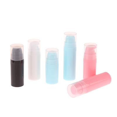 Nachfüllbare Lotionflaschen Airless-Pumpe Vakuum-Toilettenartikelbehälter Leere Plastikkosmetikflasche 5Ml 10Ml 15Ml