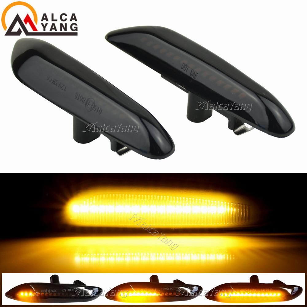 Für BMW X3 E83 X1 E84 X5 X53 E60 E61 E46 E81 E82 E90 E92 E87 E88 Sequentiell blinkende LED Blinker Seitenmarkierungsleuchte