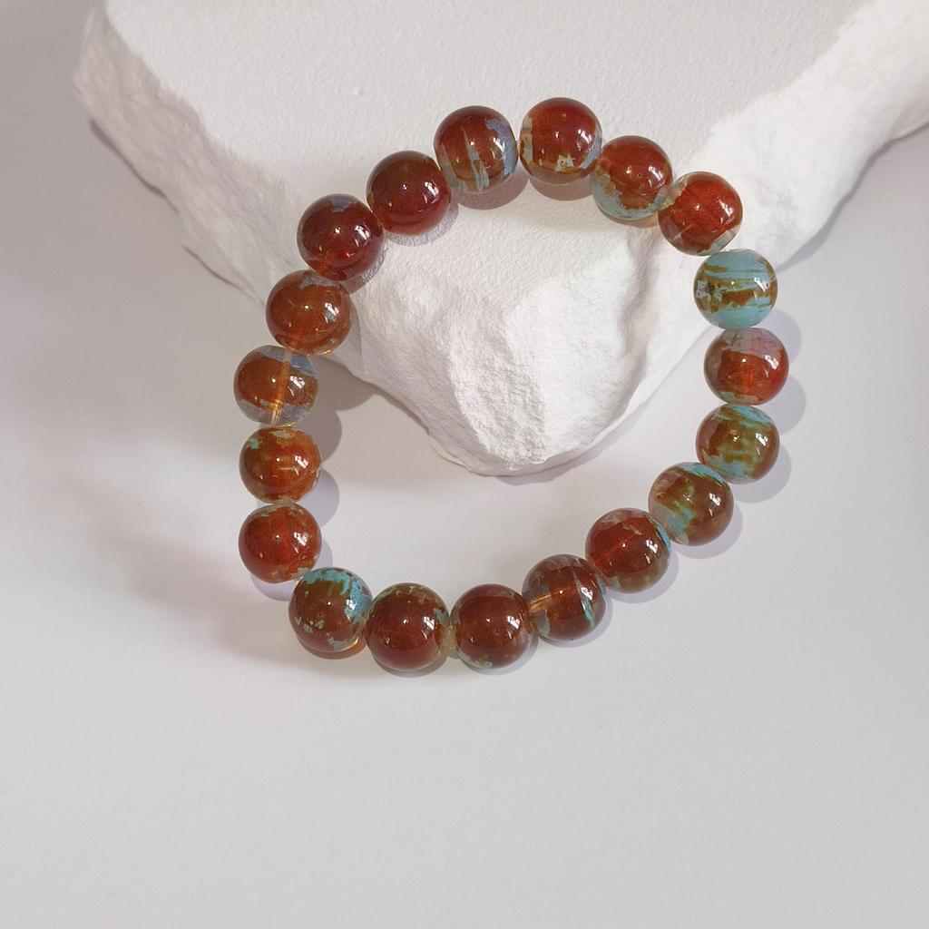 Trendy Korálkový náramek s gradientem pro přítelkyně - Perfektní letní dárek pro módní studentky