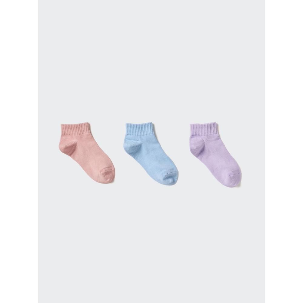 

Uniqlo Japan Short Socks Set Of 3 65 BLUE/2024cm