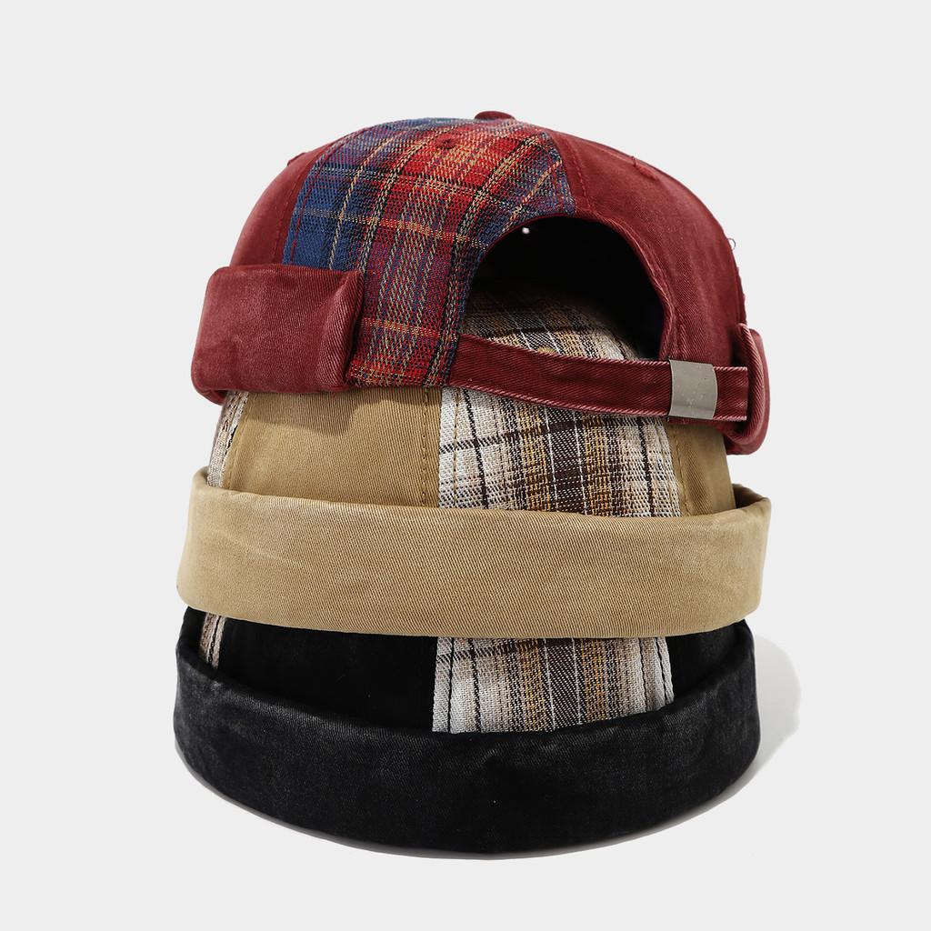 Street Style Reclaimed Cotton Retro Bill Hat With Adjustable Fit For Men Women