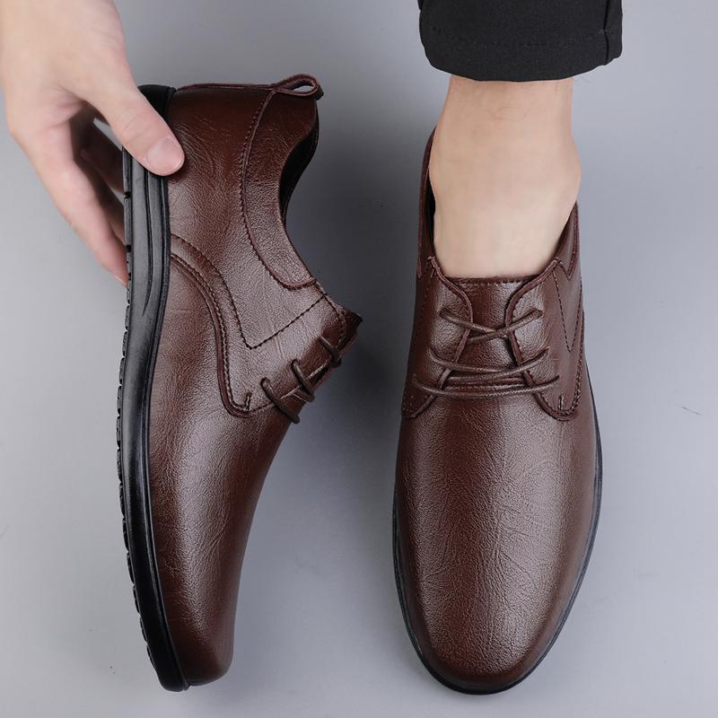 Туфли из натуральной кожи для мужчин — фото 6