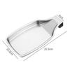 Stainless Steel Kitchen Spoon Rest Heat Resistant Utensil Spatula Holder Tray Sale Goods