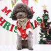 Pet Hoodie Christmas Outfit - Warm Puppy Costume with Hat, Funny Holiday Cosplay Pet Clothes for Small Medium Dogs & Cats (Size S: