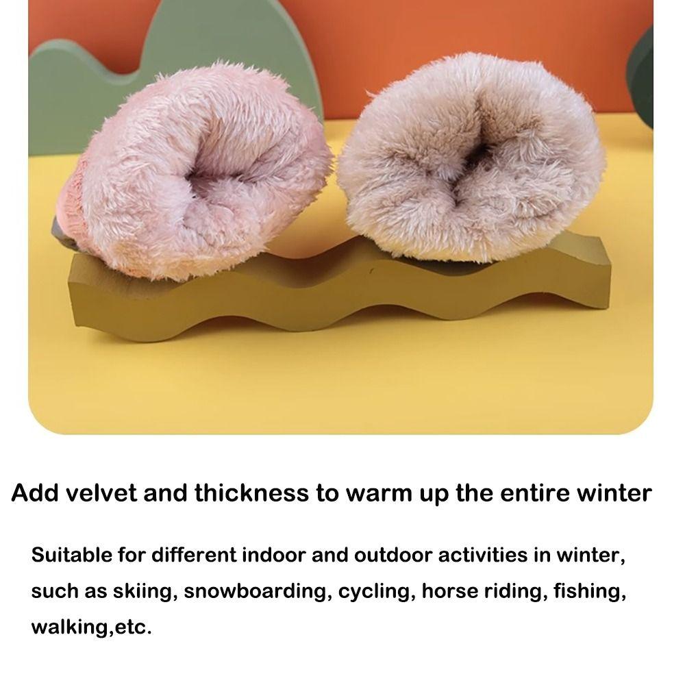 Waterproof Mitten Non-slip Kid Gloves Cute Children Ski Gloves  Snow Snowboard