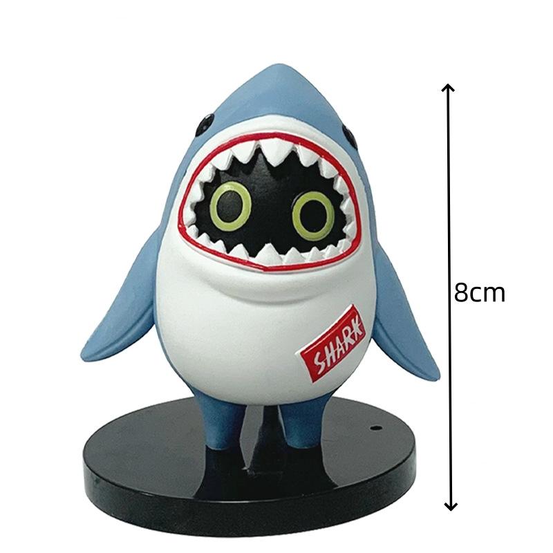 Game Figure Toy Bangboo Sharkboo Amillion PVC Action Figurine Anime Model Doll Collection Statue Xmas Gift