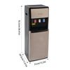 Bottom Loading Water Cooler Dispenser 5Gallon Cold/Hot Water with 3 Temperature Settings Removable Drip Tray for Home Office Use