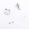 20Pieces Practical Twist Lock Fasteners with Sturdy Stainless Steel Materials Accessirt for Canvas and Marine Use