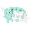 Baby Stroller Hanging Toy Appeasing Infant Spiral Activity Rattle Newborn Plush ToyGreen