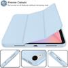 Flip-Case für Samsung Galaxy Tab S11 S10 FE/S10 Lite S9FE/S9/S8/S7 11 Zoll Dreifach-Ständer Weiche TPU-Rückseite mit Auto-Wake/Sleep