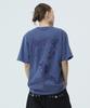 MAHAGRID Pigment Rat Graffiti Logo Tee Blue(Mg2Gmmt510A)