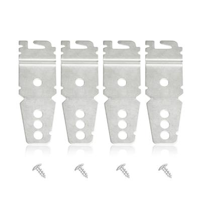 Dishwasher Support Bracket Undercounter Dishwasher Upper Mounting Bracket Replacement with Screws Accessories