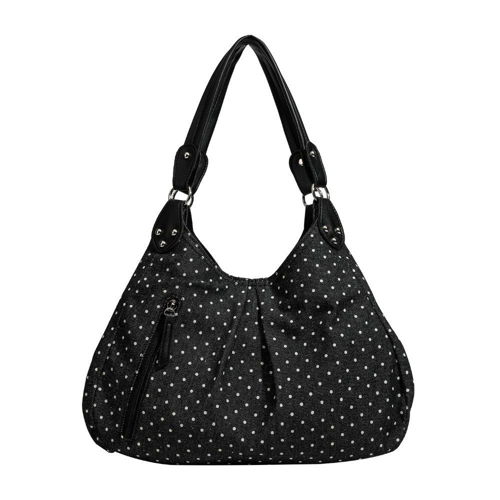 Large Capacity Large-capacity Tote Bags Black Vintage Handbag Underarm Bag Casual Bags  Women