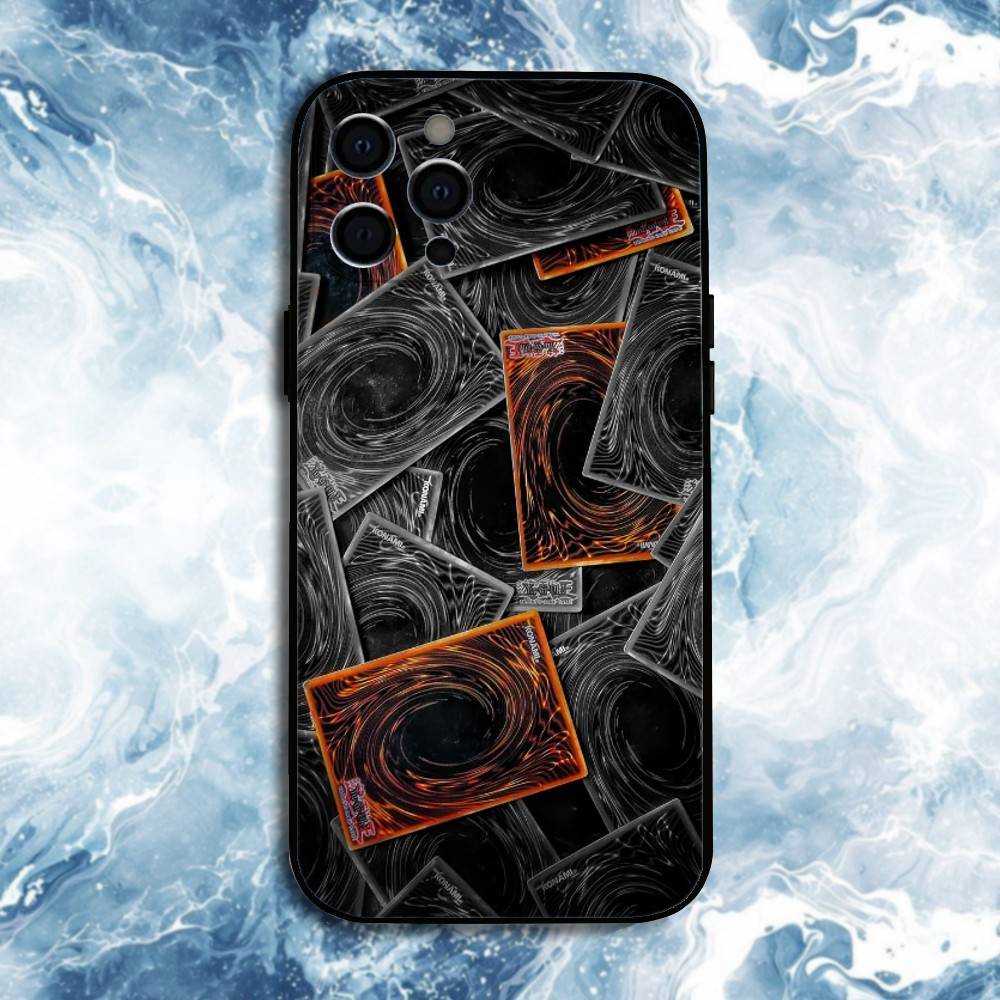 Game Yu-Gi-Oh  Phone Case For iPhone17,16,15,14,13,12,11 Plus,Pro Max, Soft Silicone Black Cover
