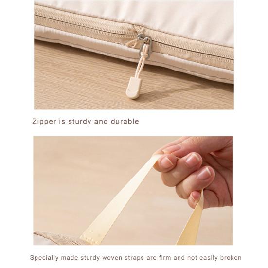 Bolsa de almacenamiento de 3 uds/4 Uds., conjunto de bolsas de embalaje de viaje, organizador de ropa de equipaje con doble cremallera para viajes de negocios y vacaciones