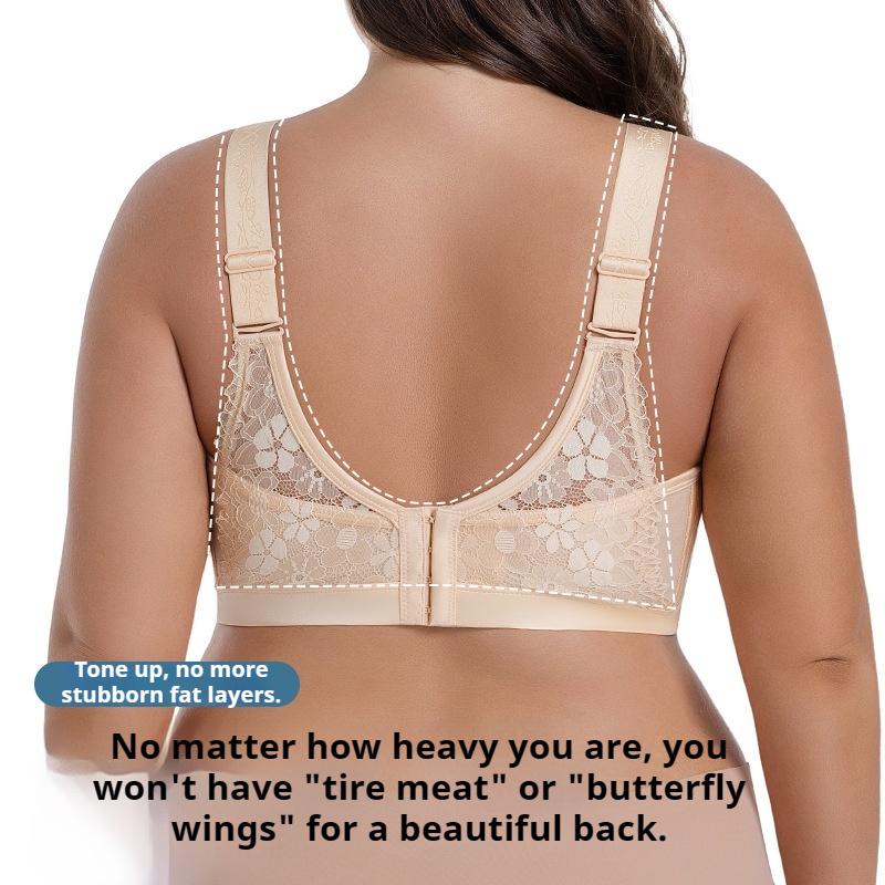 Ultradünne und bequeme BHs für große Brüste, die sie kleiner aussehen lassen. Vollschalen-BHs mit Raffung und Anti-Hänge-Effekt in Übergröße