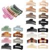 Korean Style Frosted PS Hairpin - Large Hair Clip for Back of Head
