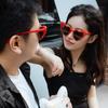 Cross-Border Love Heart Bridesmaid Sunglasses - Trendy Party Glasses for European & American Events