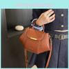 2024 New Trendy Cross-border High-end Shell Bag Fashion Simple Stitching Design Shoulder Messenger Bag